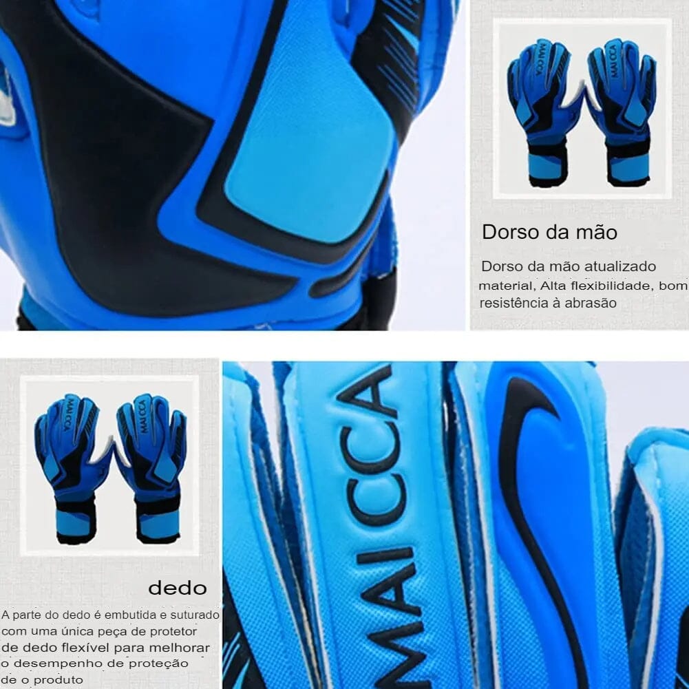 Luva de Goleiro Profissional - MaxTraker