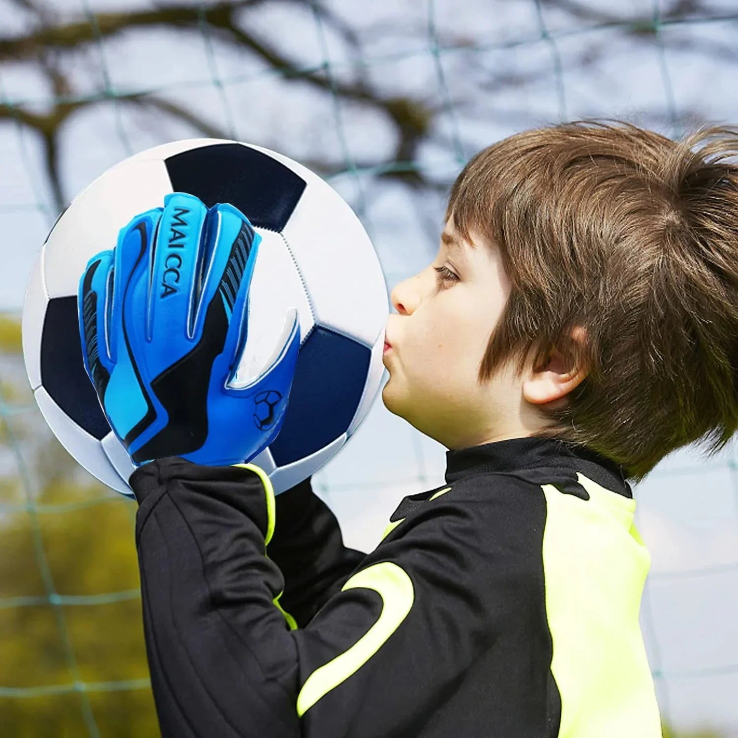 Luva de Goleiro Profissional - MaxTraker