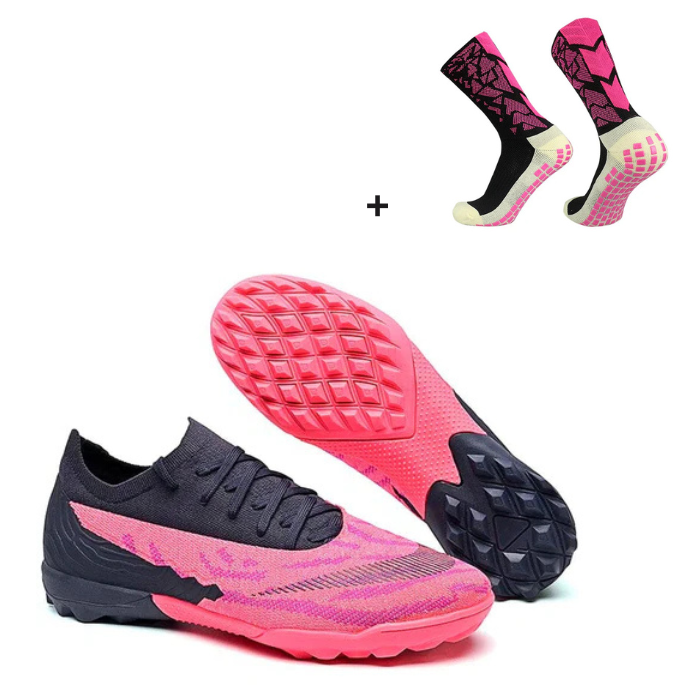 Chuteira Society Feminina - StrikePink + Meias de Brinde